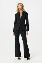 LEA Structured Corset Blazer in Black Position 2