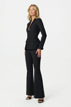 LEA Structured Corset Blazer in Black Position 3