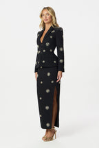 LOVISA Embellished Blazer in Black Position 4