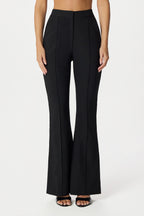 MAXINE Flared Trousers in Black Position 2